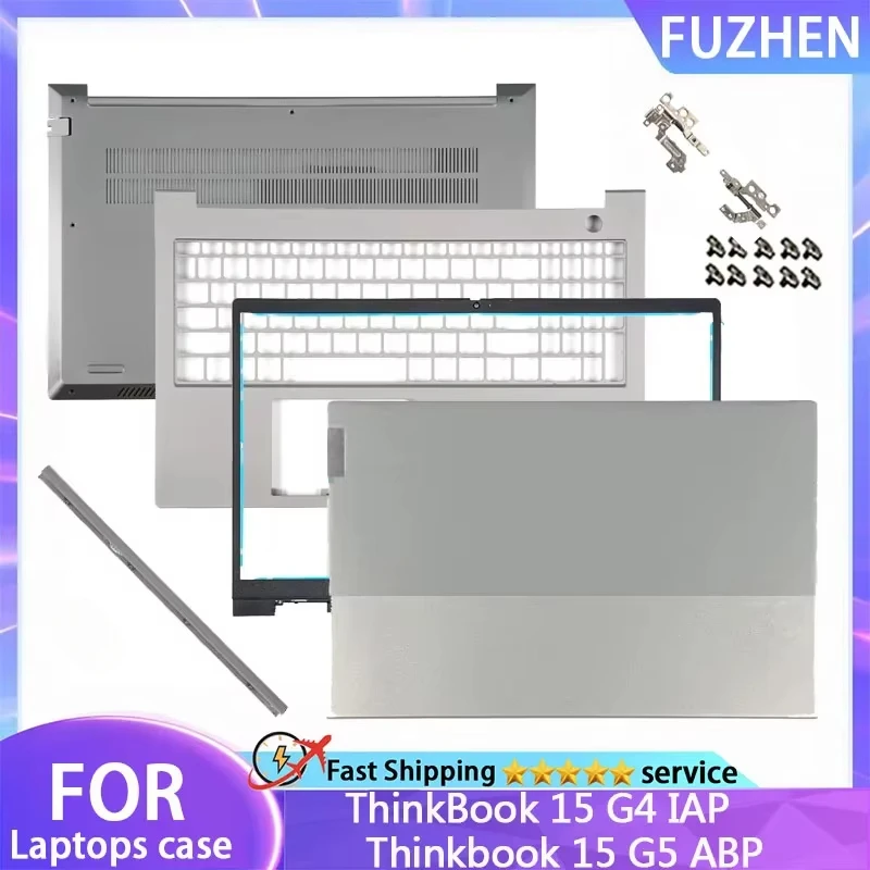 Новинка для ThinkBook 15 G4 IAP Thinkbook 15 G5 ABP, крышка для ноутбука, задняя крышка ЖК-дисплея, задняя верхняя передняя панель, петли, нижняя замена