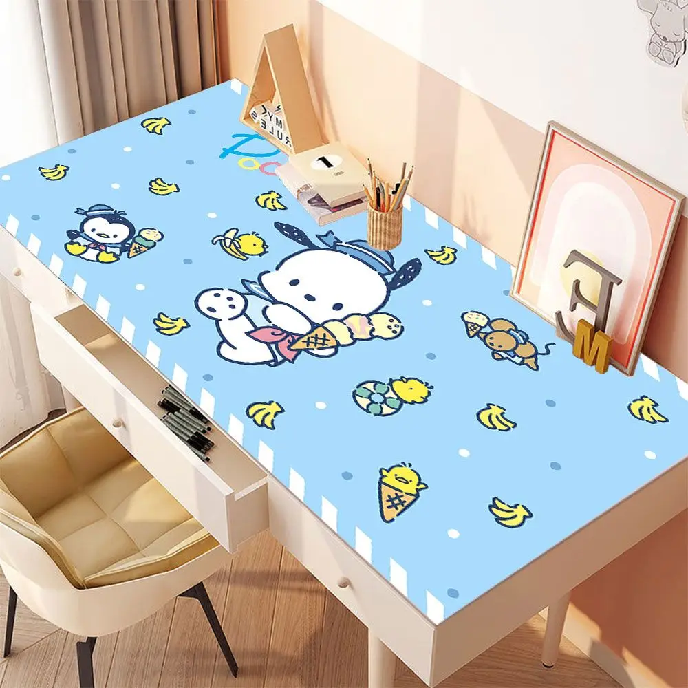 Фото Sanrio Kawaii аниме Kuromi My Melody коврик для стола девушка сердце милый мультфильм понравило маленькие двойные звезды бесстильная скатерть детский подарок №3