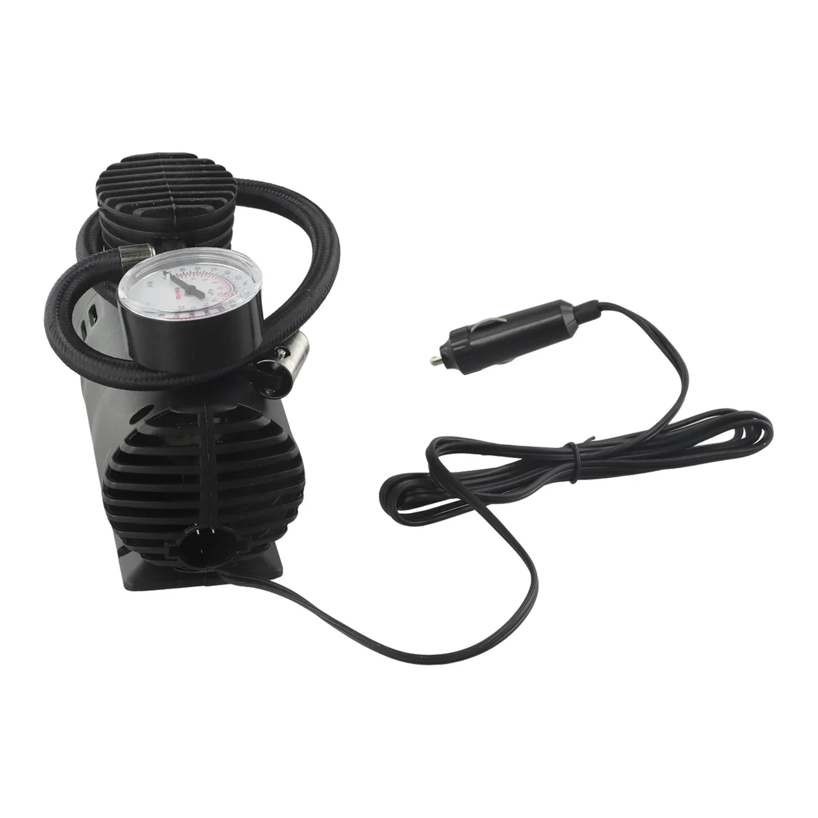 Фото Авто Мотоцикл Портативный Psi Металл ABS PSI Воздушный Компрессор Мяч Игры Легкие Устройства Мотоцикл Давления Воздуха №4