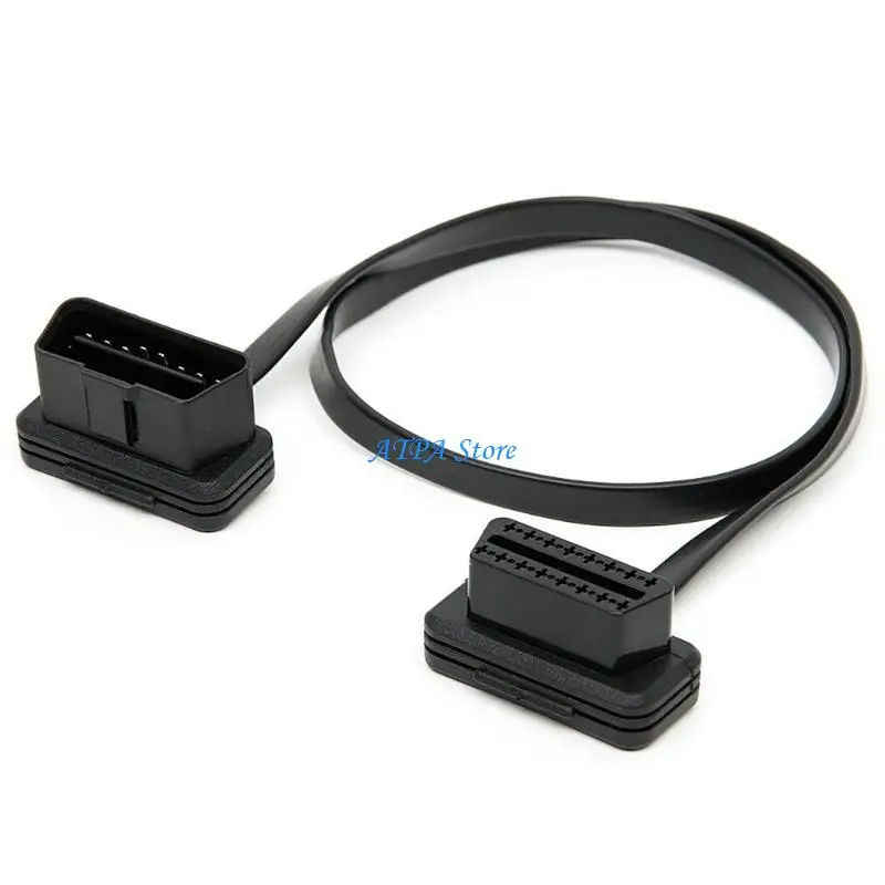 Фото U13C Диагностический экстендерный адаптер шнура OBD OBDII OBD2 Авто автомобиль Мужчина -мужчина и женский адаптер удлинительного №2