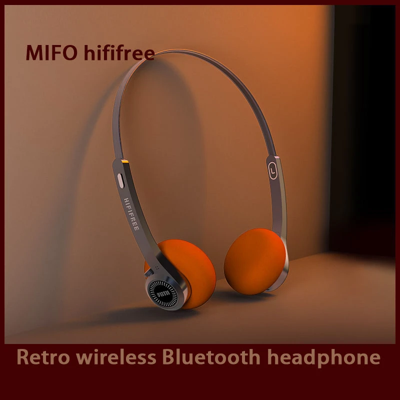 MIFO FIITII HiFiFree Ретро наушники Беспроводные Bluetooth длительный срок службы Классическая легкая портативная гарнитура для воспроизведения музыки подарок для девочки