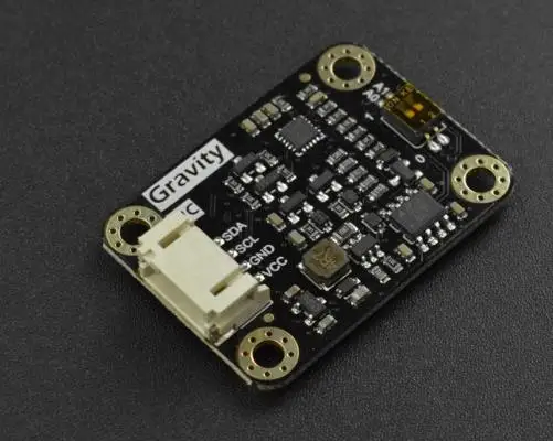 SEN0377 Гравитация: Датчик газа MEMS (CO, алкоголь, NO2 и NH3