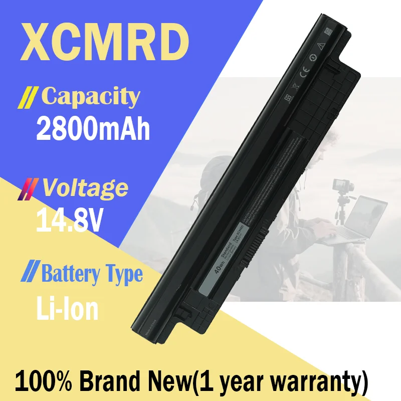 Аккумулятор XCMRD 40 Втч для Dell Vostro 2421 2521 Inspiron 15 3000 серии 3531 3541 3542 3543 14 3421 3437 15 3521 353717 3721 3737
