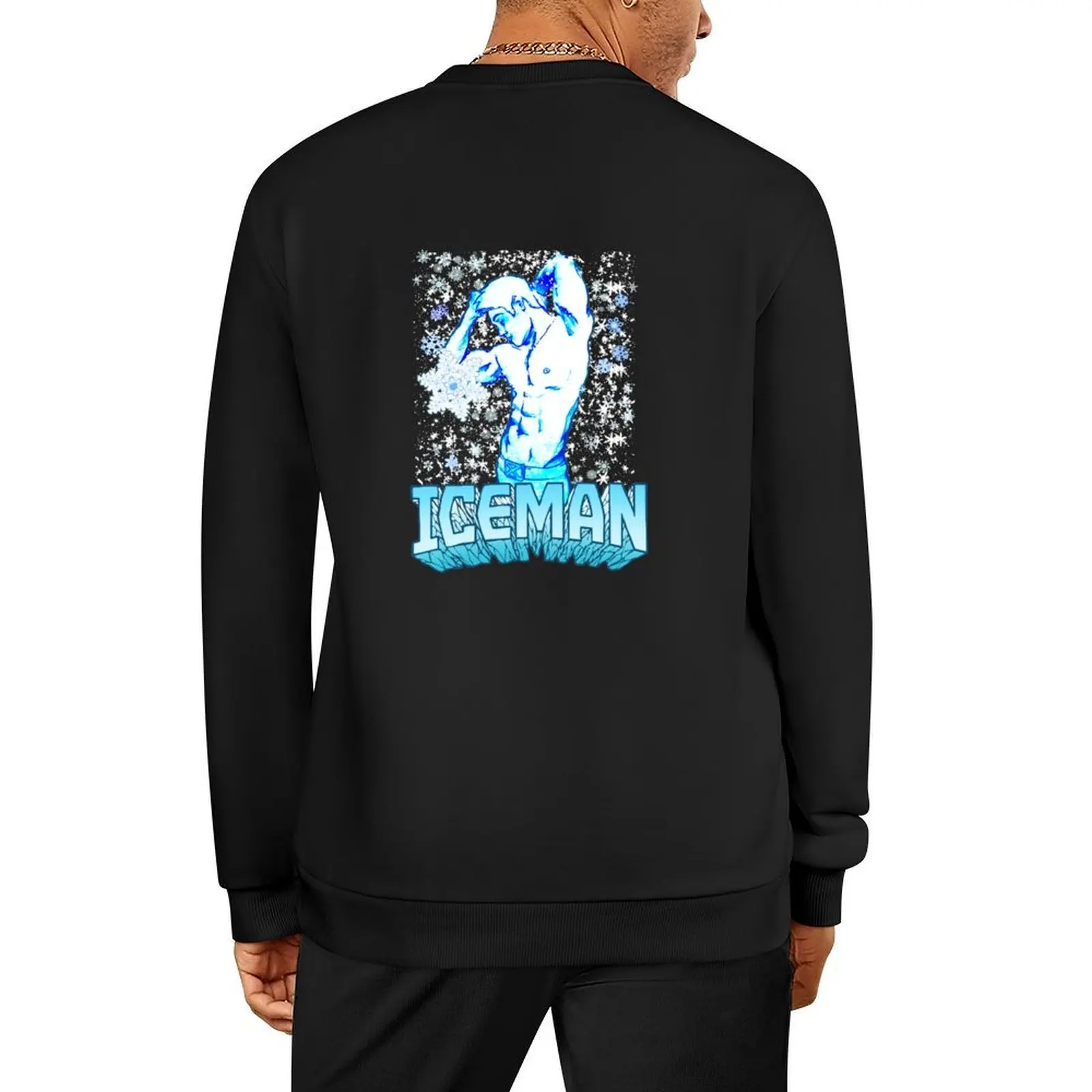 Пуловер Iceman, осенняя одежда, мужская одежда, мужская толстовка, зимняя одежда, толстовка мужская