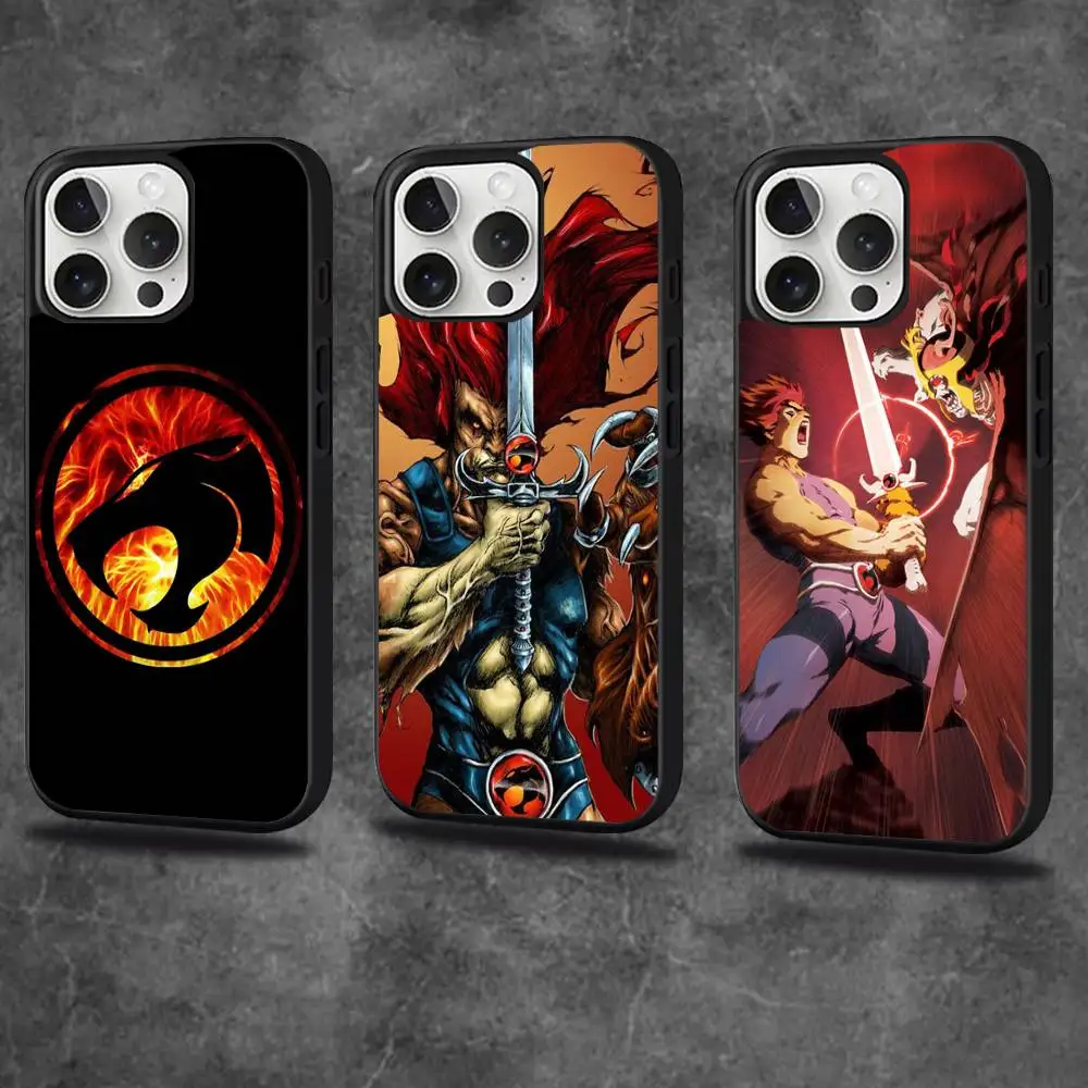 Чехол для телефона T-ThunderCats CARTOON для iPhone 17,16,15,14,13,12,11,Pro,Max,Plus,Mini,SE4,E с магнитной беспроводной зарядкой Magsafe