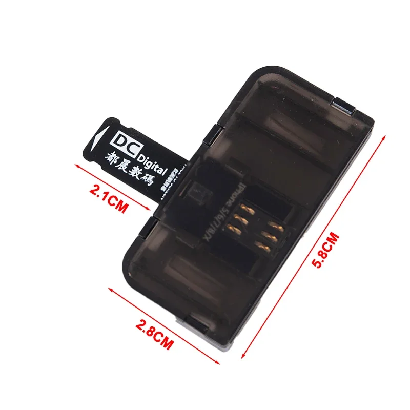 Фото 1 шт. адаптер SIM-карты для чтения SIM-карт Mini SIM Nano для телефона 5/6/7/8/X Android телефон разъем адаптер аксессуары для мобильных телефонов №3