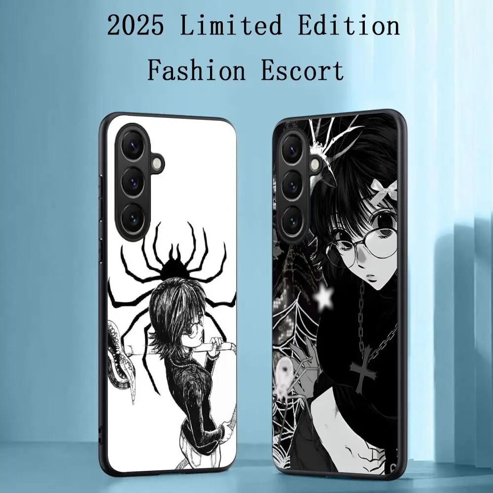Shizuku hxh крутой аниме девушка узор Чехол для телефона для Samsung Galaxy S25 S24 S23 S22 S21 S20 Plus Ultra Note20 Мягкий черный