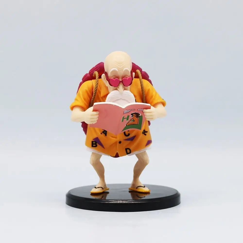 Фото 10 см популярная аниме Dragon Ball фигурка Lecher Master Roshi стоячая поза ПВХ фигурки модель настольный орнамент милые игрушки подарки №3