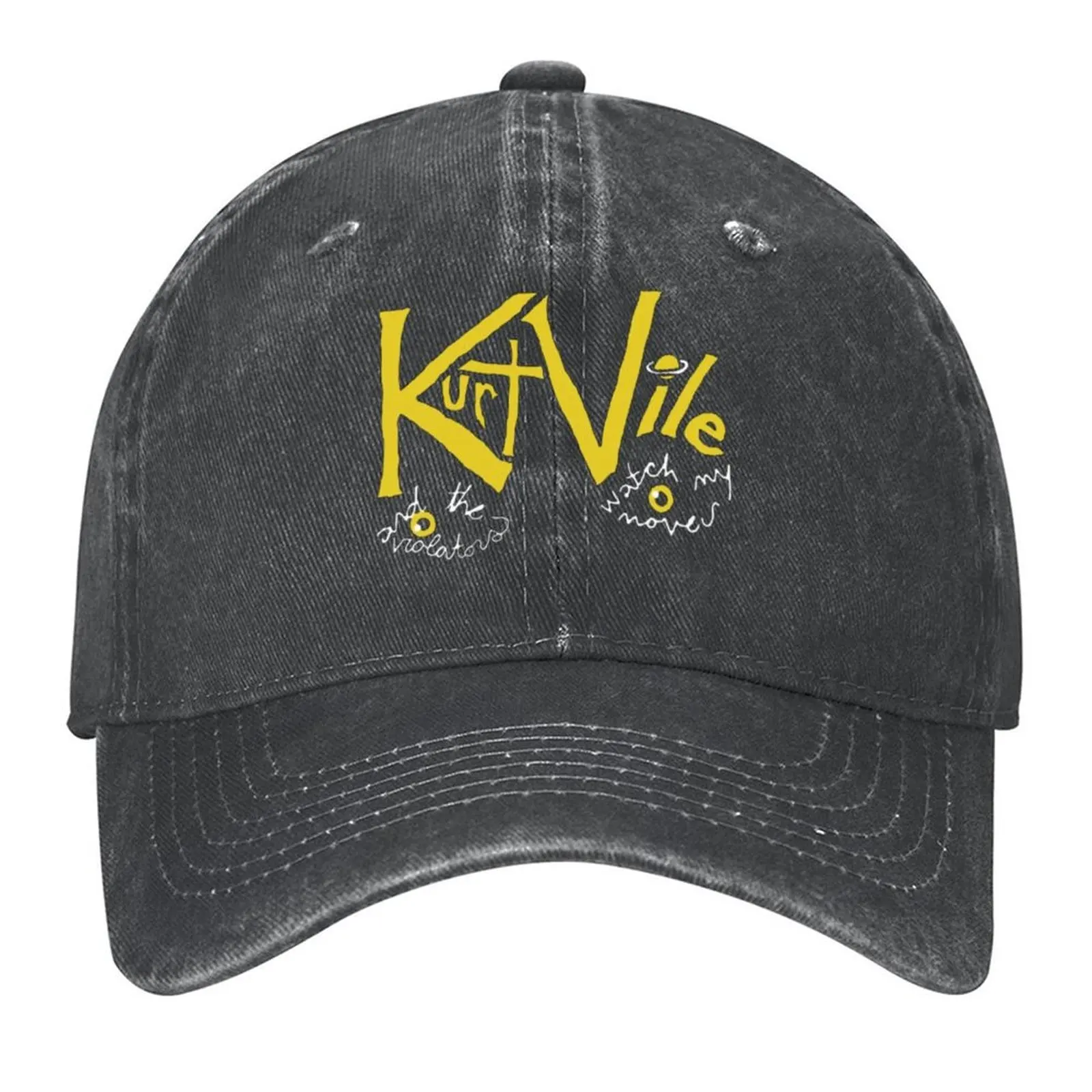 kurt ville and the violator watch my moves Бейсбольная кепка Wild Ball Hat Капюшон дизайнерская кепка Пляжная прогулка Бейсбольная кепка Мужская женская