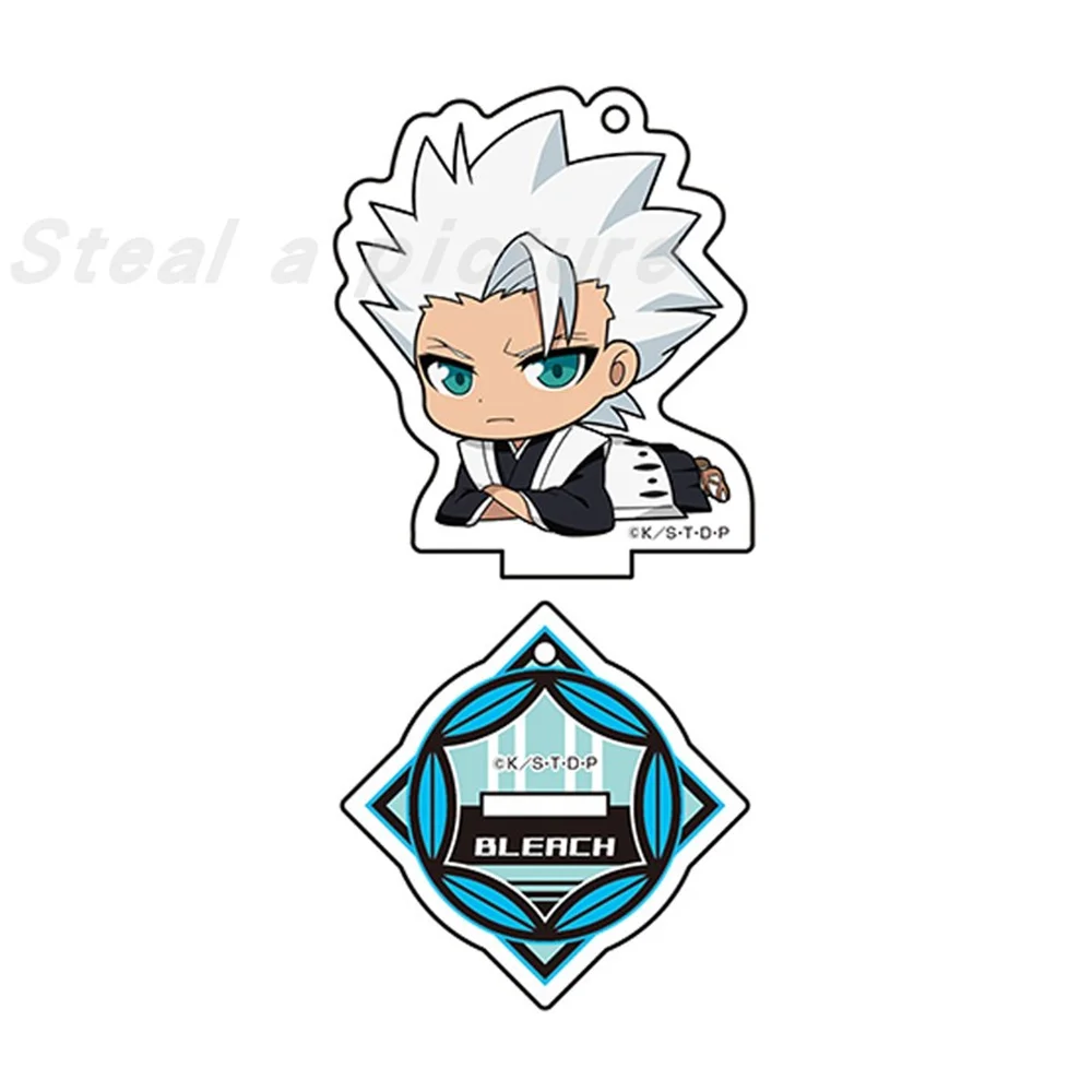 Фото Японское аниме BLEACH акриловая подставка Куросаки Ичиго модель фигурка косплей держатель тарелки Топпер фанаты на день рождения стол Декор тарелка подарок №4
