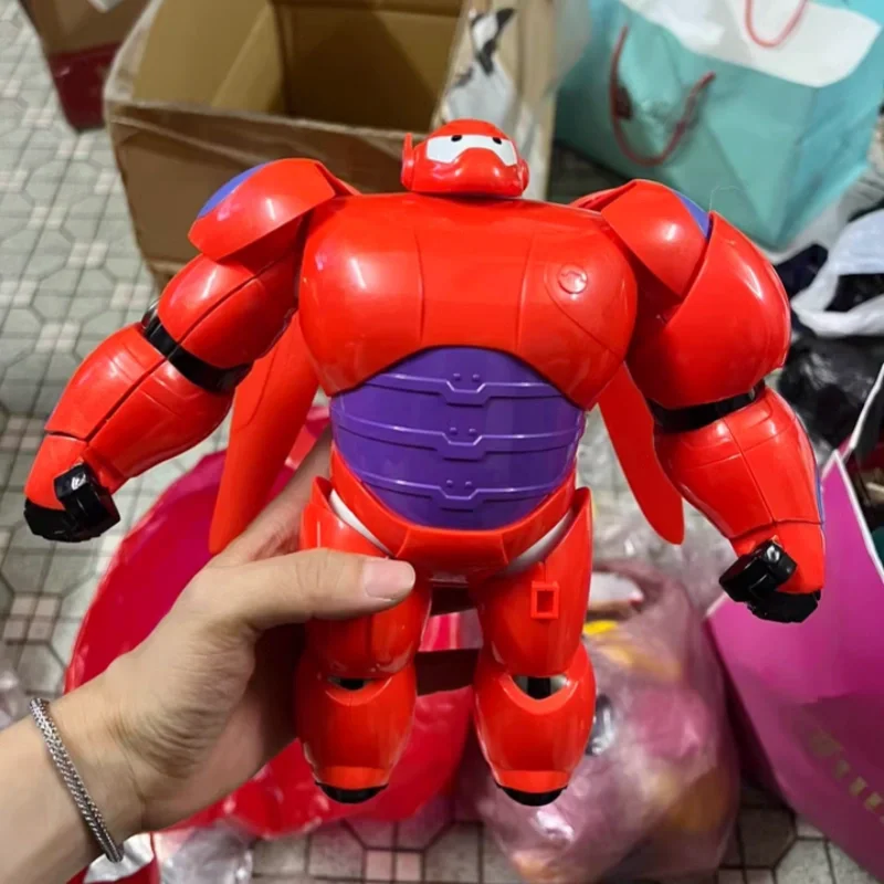 Новое поступление, 16 см, мультяшный большой герой 6 Baymax Fat Man, аниме-фигурка, модель Baymax, кукла из ПВХ, детская праздничная фигурка, подарки, игрушки