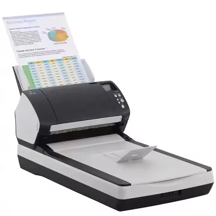 Портативный сканер бумаги Fujitsu Fi-7260, принтер-сканер для офисных документов формата A3 с высоким разрешением и автоматическим сканером 600 точек на дюйм