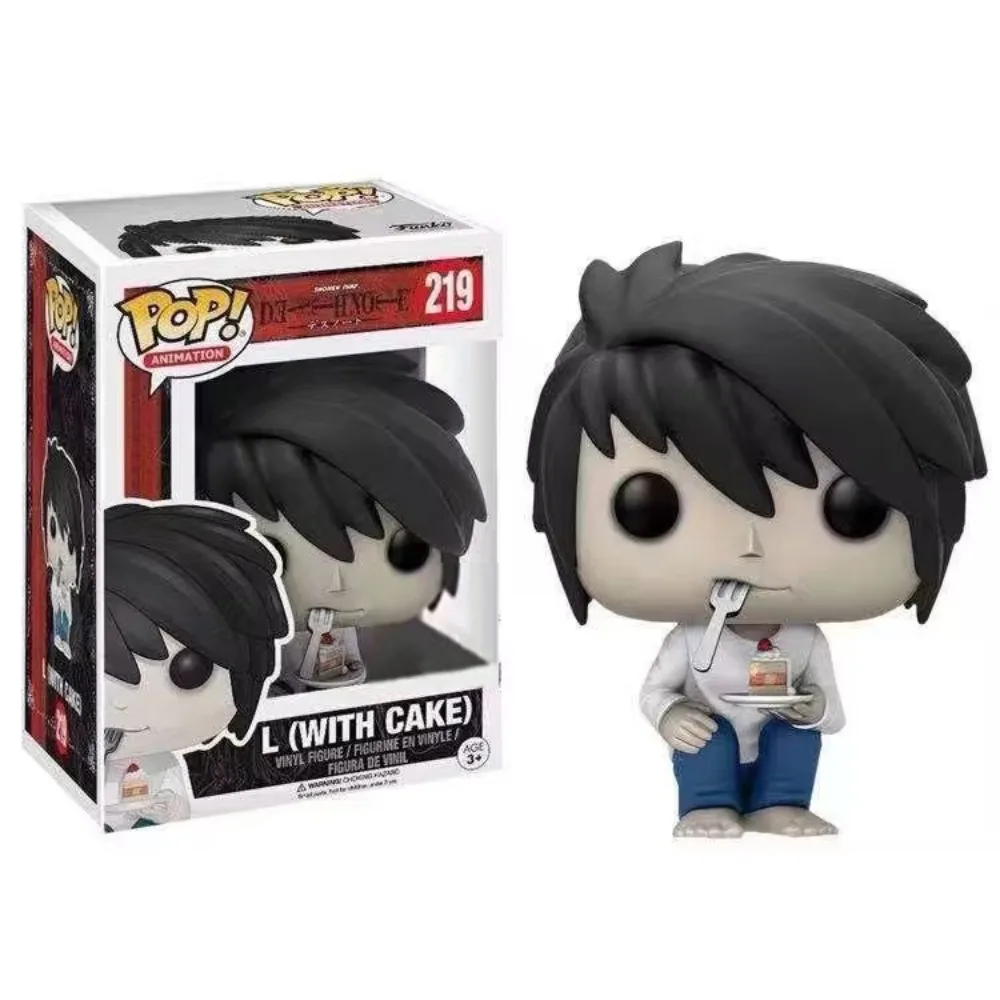 FUNKO POP DEATH Note игрушечные фигурки классический персонаж аниме L Ryuk модели кукол Рождественская коллекция подарки милые настольные украшения (art.: 3920cad7b79e6) - 3920cad7b79e6
