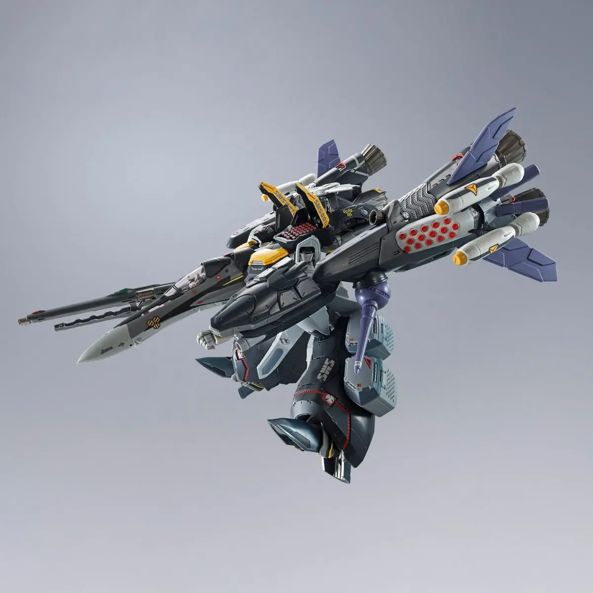 Фото Bandai DX Chogokin VF-25S Messiah Ozma Lee Custom Heavy Armament Pack Armored Savior Revival Edition Фигурки Модель игрушки №2