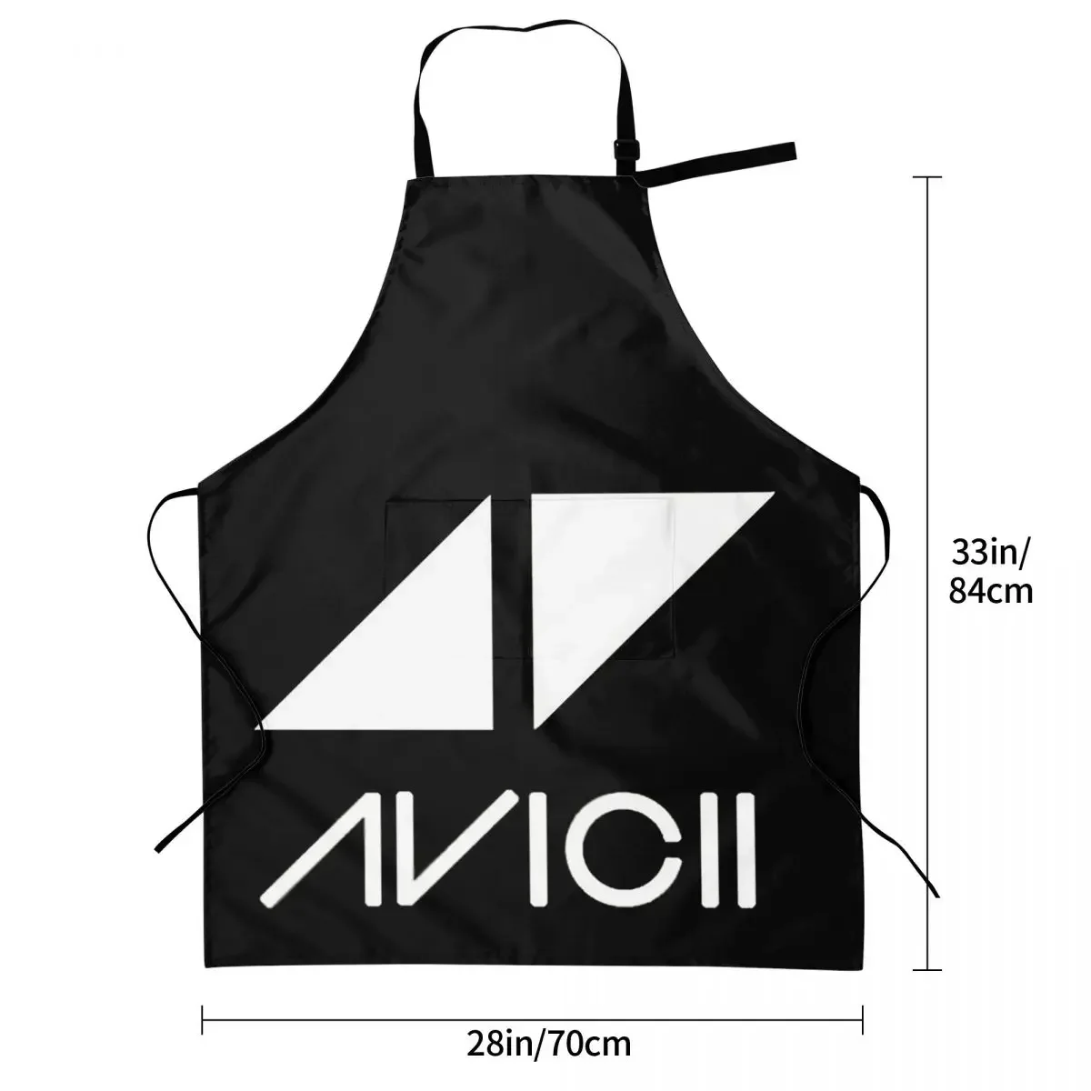 Фото Фартуки Avicii для шеф-повара, кулинарии, кухни, Tablier, водонепроницаемый нагрудник для чистки кухни, сарафан для женщин и мужчин, живопись №2