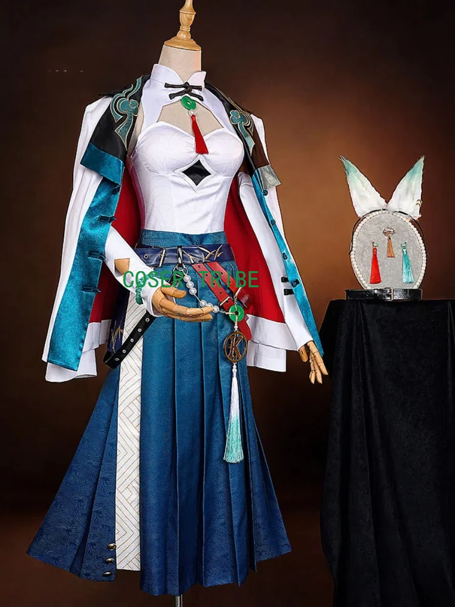 Фото COSER TRIBE 《В НАЛИЧИИ》Хонкай: Star Rail Feixiao Косплей Костюм Cos Game Аниме Вечеринка Униформа Хэллоуин Играть Ролевая Одежда Одежда №2