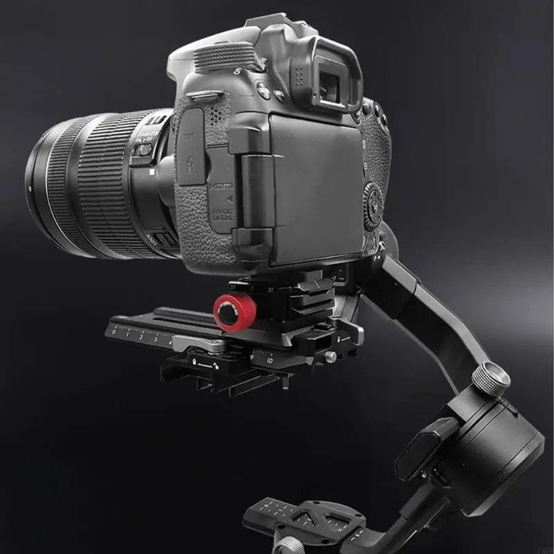 F68B Universal Quick Paint Pourt Poard Clamp Quick Lize Plate Adapter Mount Mount для штатива Mounts Aluminum сплав