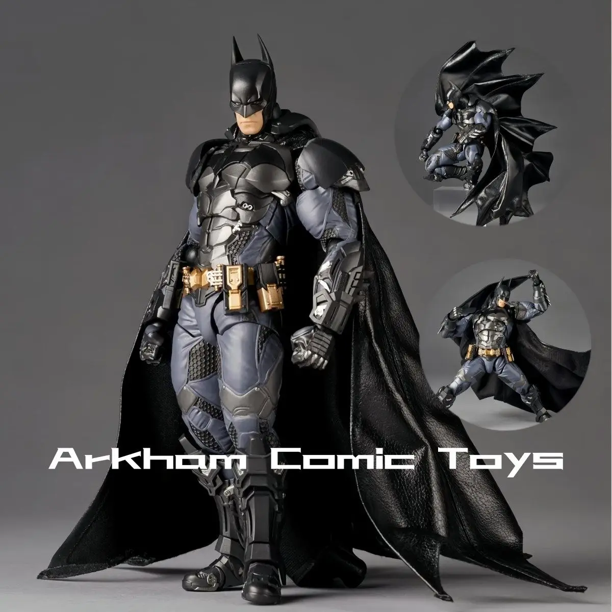 Ac Factory Kaiyodo Удивительный Yamaguchi Revoltech Batman Arkham Knight Ver. Коллекция аниме-фигурок Ko Модель Пользовательская игрушка (art.: 3920cfe8429f3) - 3920cfe8429f3