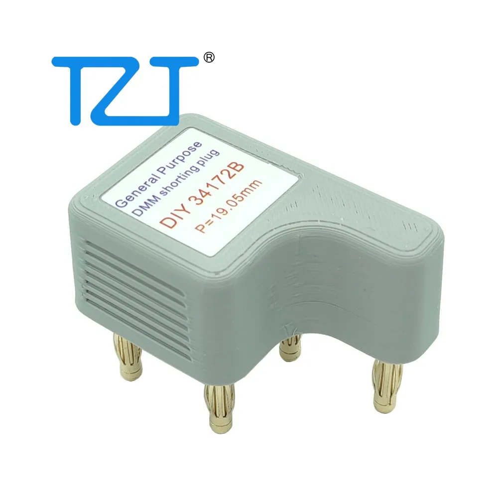 TZT 4-проводная штекер общего назначения DMM DIY 34172B с шагом 19,05 мм для мультиметров 61⁄2