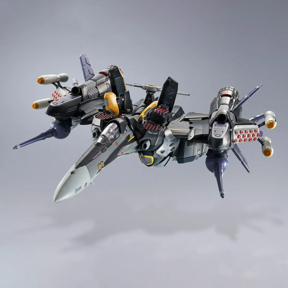 Фото Bandai DX Chogokin VF-25S Messiah Ozma Lee Custom Heavy Armament Pack Armored Savior Revival Edition Фигурки Модель игрушки №4
