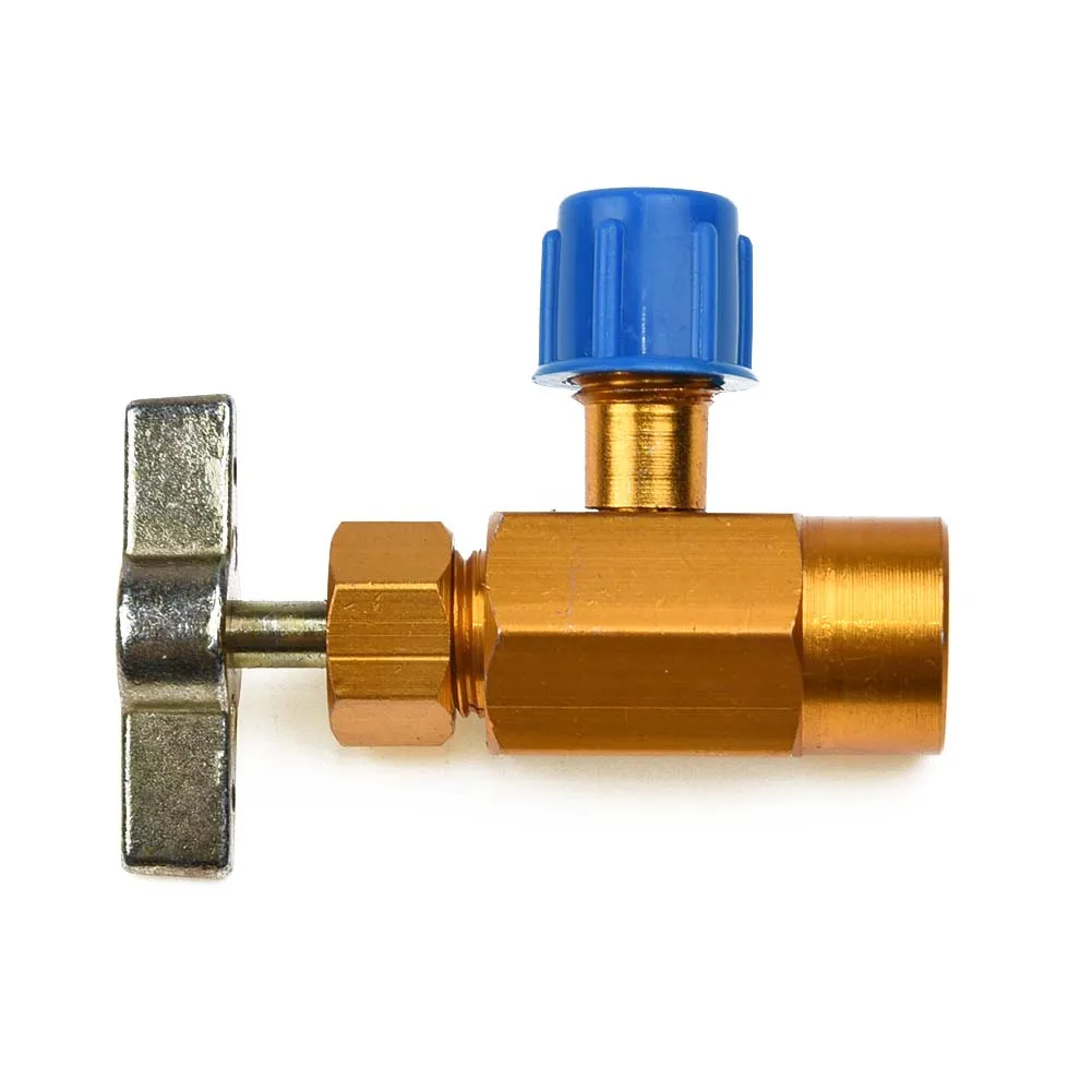 R 134a R 134 AC DV 134, латунный открывающий клапан CAN TAP, легко подключаемый, совместимый с автоматическими системами кондиционирования воздуха (art.: 3920cdb53409e) - 3920cdb53409e