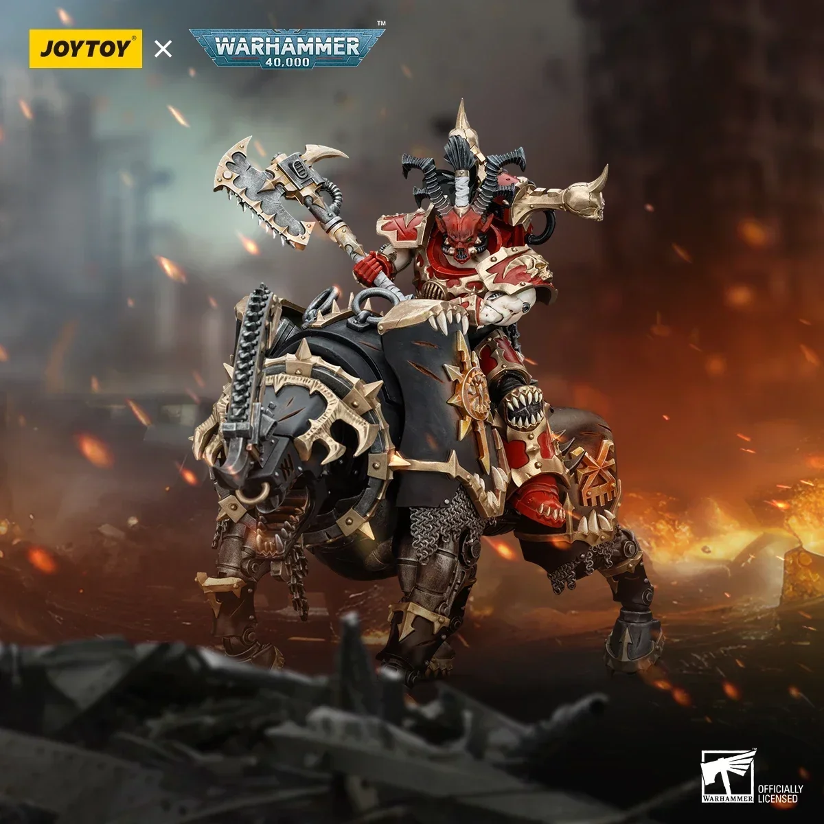 [Предпродажа] JOYTOY 118 Warhammer 40K Фигурки World Eaters Lord Invocatus Коллекция Аниме Модель Игры Дети Мальчик Подарки (art.: 3920cad07037d) - 3920cad07037d