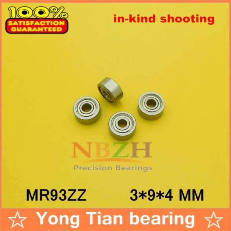 NBZH bearingMR93 MR93ZZ MR93RS MR93-2RS SMR93ZZ ZZ RS RZ 2RZ радиальные шарикоподшипники 3X9X4 мм Высокое качество