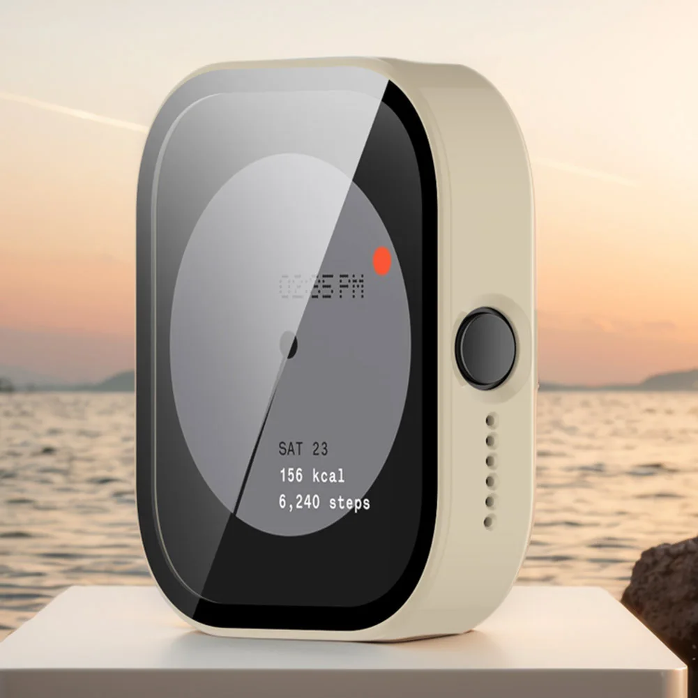 Фото Стеклянная фоторамка для CMF Watch Pro с полным покрытием, защитная оболочка для CMF by Nothing Watch Pro, защита экрана 2 в 1 №4