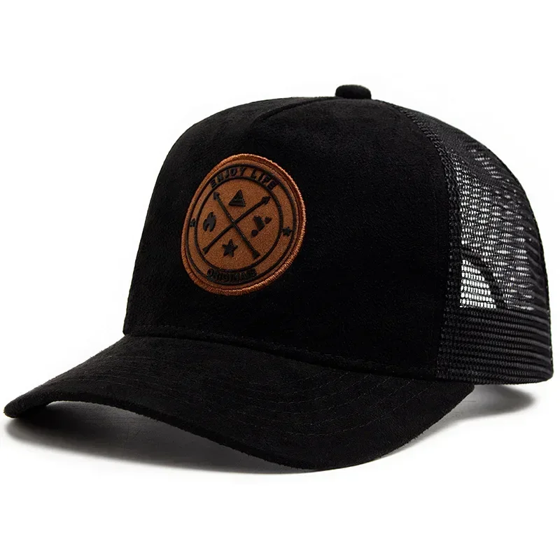 Летняя бейсболка унисекс, дышащая сетчатая шляпа Snapback, регулируемая шляпа для папы для мужчин и женщин, спорт на открытом воздухе, повседневная хип-хоп