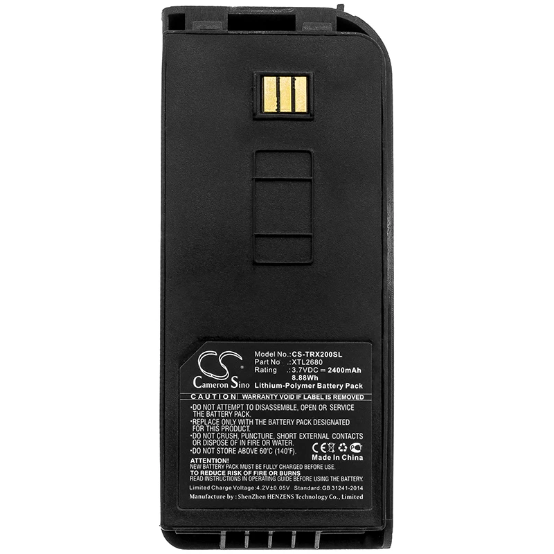GreenBatteryPowerCameronSino 2400 мАч 3,7 В 8,88 Втч Литий-полимерный аккумулятор для спутникового телефона Thuraya XT-LITE, XT Pro, XTP3000, XTL2680