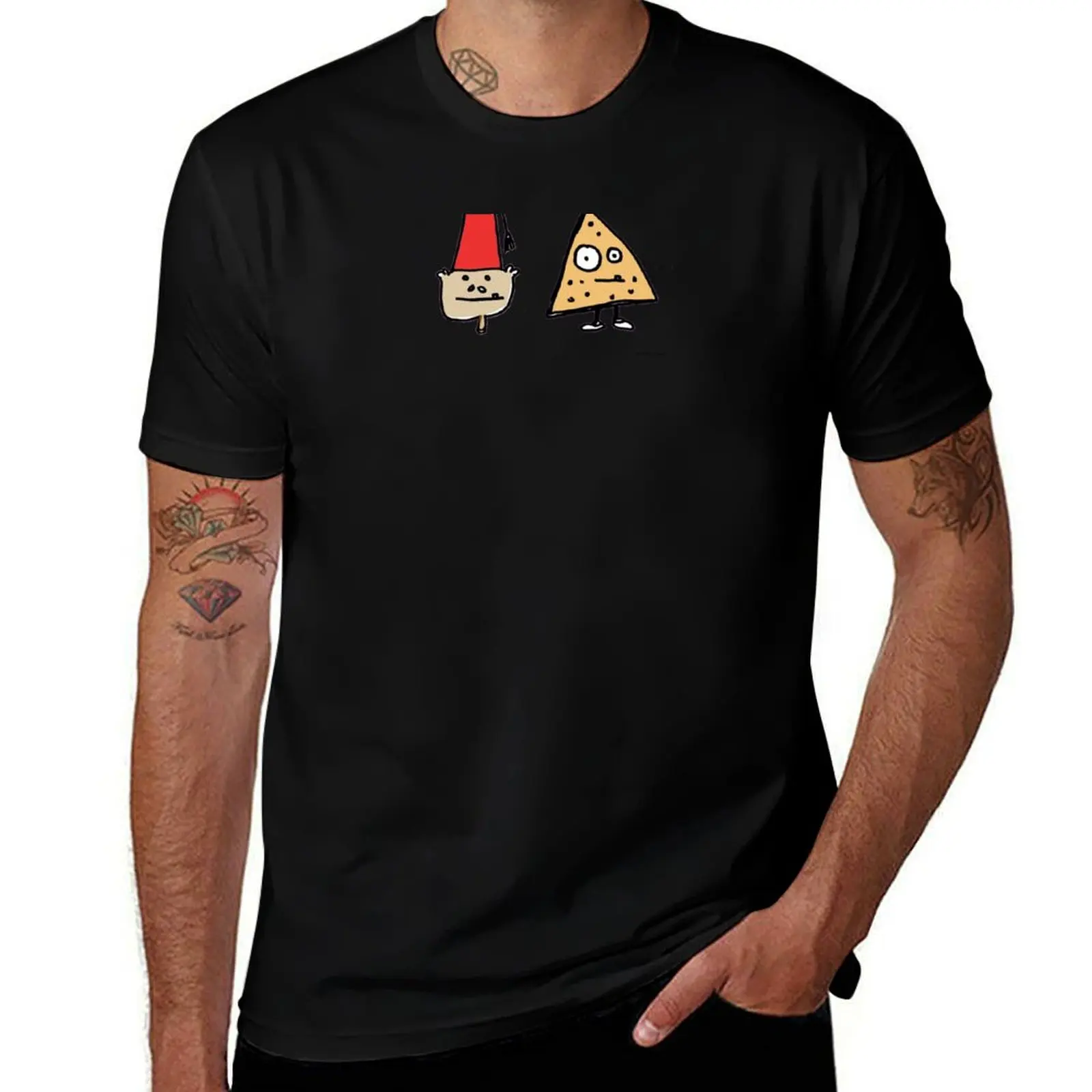 Monkey Fez Dorito T shirt of Spiffyness and Nacho Cheez T-Shirt Aesthetic clothing blue archive anime shirts men