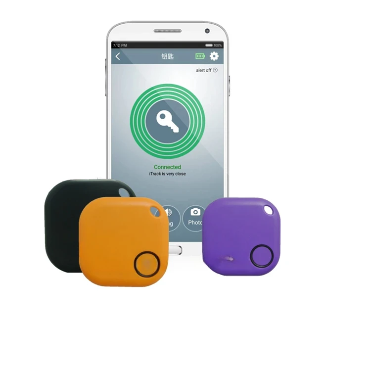 Фото Новинка, умная сигнализация против потери для плитки, Bluetooth-поиск ключей для AirTag iTrack 1 с для AirTag чехол №3