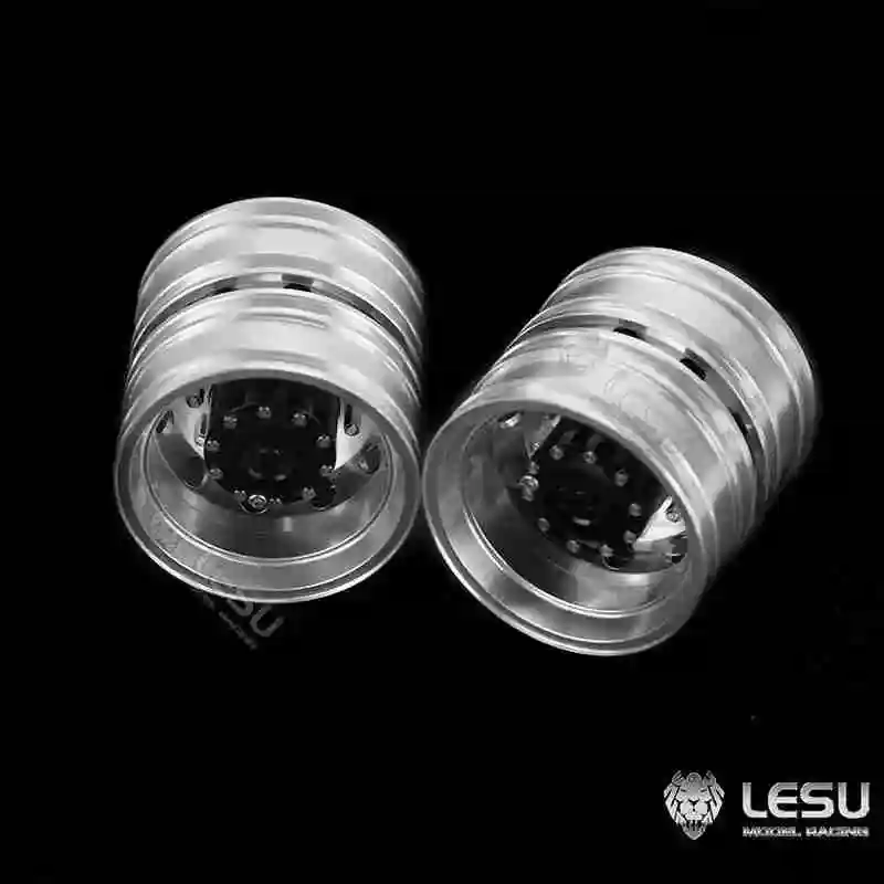 1/14 Имитация грузовиков Tamiya, металлические колеса W-2058LESU, колеса без подшипников