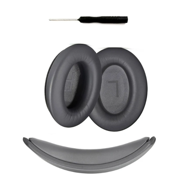 Фото Мягкие амбушюры, удобные чашки для наушников QC35 QC35II, подушечки для наушников, головной свет №5