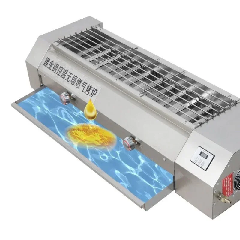 domowy grill nowy komercyjny gaz skroplony gaz czarny diamentowy grill gazowy stragany na zewnątrz grillowane ostrygi szaszłyki