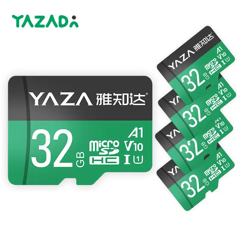 TF-карта YAZADA, флэш-карты памяти, видеорегистратор, камера заднего вида, высокоскоростная Micro SDCard 32 Гб 64 Гб 128 ГБ для телефона, динамиков, роботов