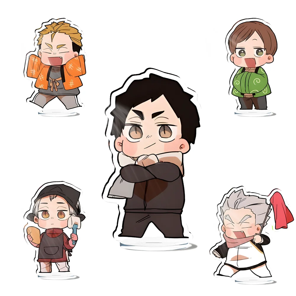 Аниме Хайкю!! Акриловая подставка 10 см Tooru Oikawa Kenma Kozume Kei Tetsurou Kuroo Cleaning Series, украшение для рабочего стола