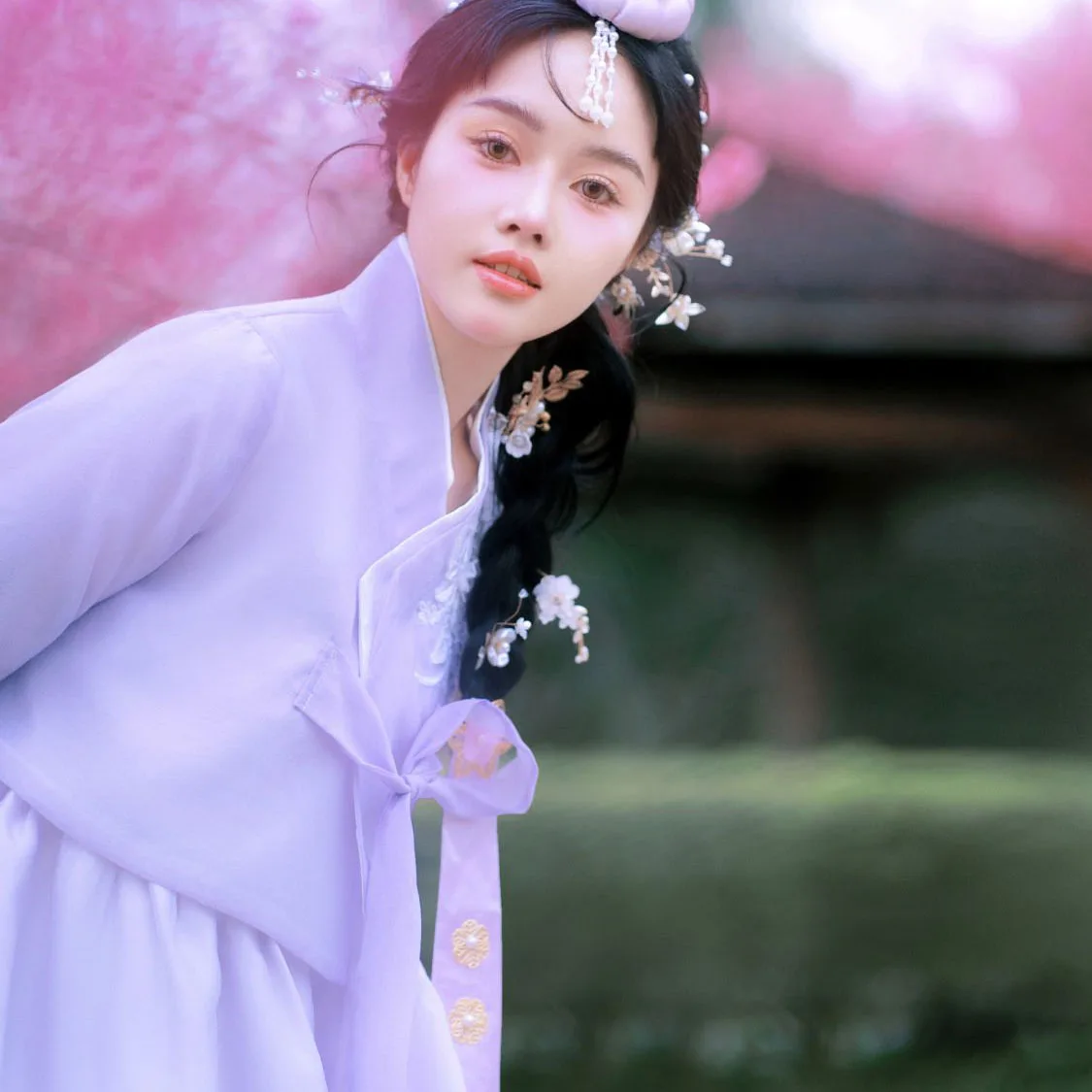 Фото Одежда Hanbok для женщин, новинка 2023, традиционный костюм, корейское платье, улучшенный костюм для косплея в Корейском стиле, народный танц, Hanbok 한복 №5
