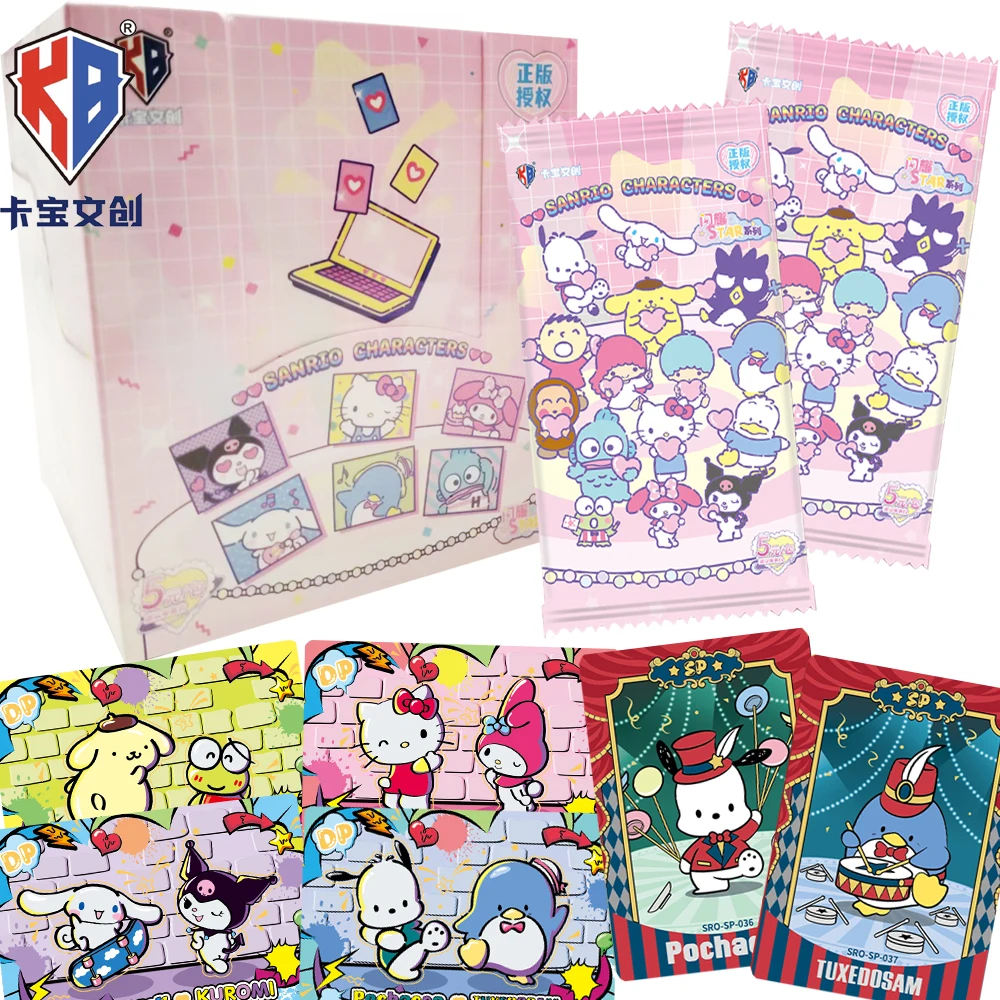 Подлинные карты Kabao Sanrio аниме Polaroid, любимые фанаты аниме-звезды, изысканные тематические коллекционные карты, забавный креативный подарок-сюрприз