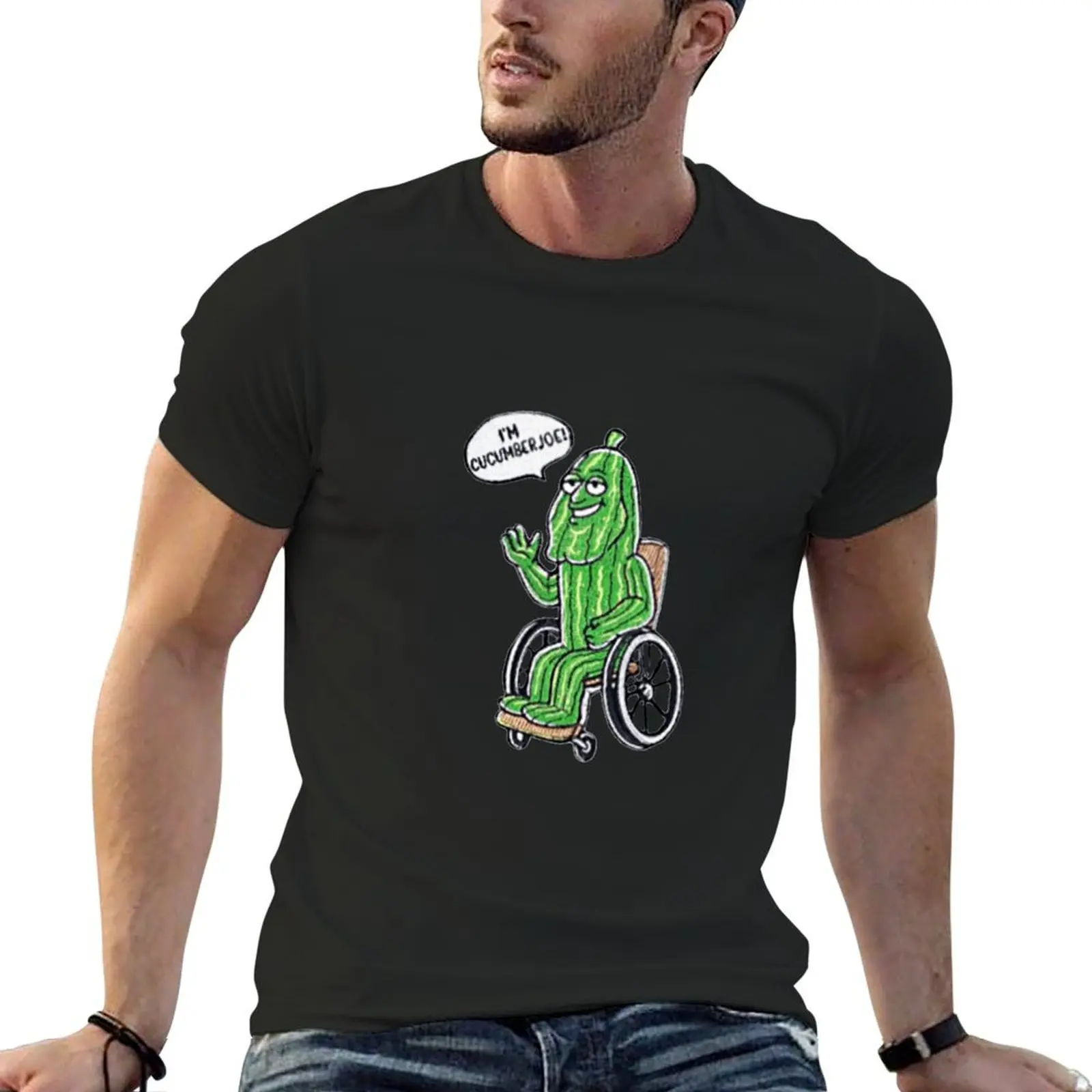 Я огурец Джо! Coolshirtzcold ones (репродукция) Футболка аниме кавайная одежда Мужская Дизайнерская футболка