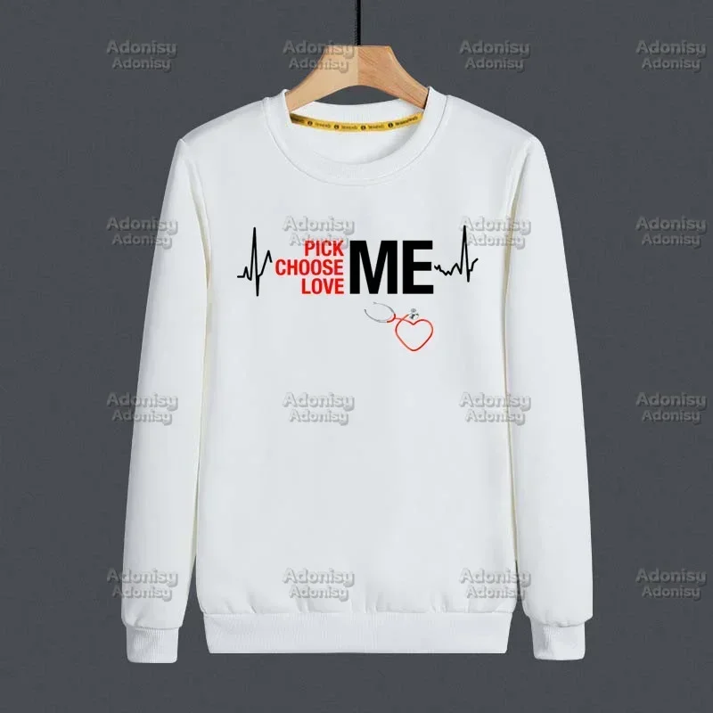Фото Модная Мужская/Женская Повседневная Толстовка с рисунком Гриса анатомии You Are My Person 90-х годов №4