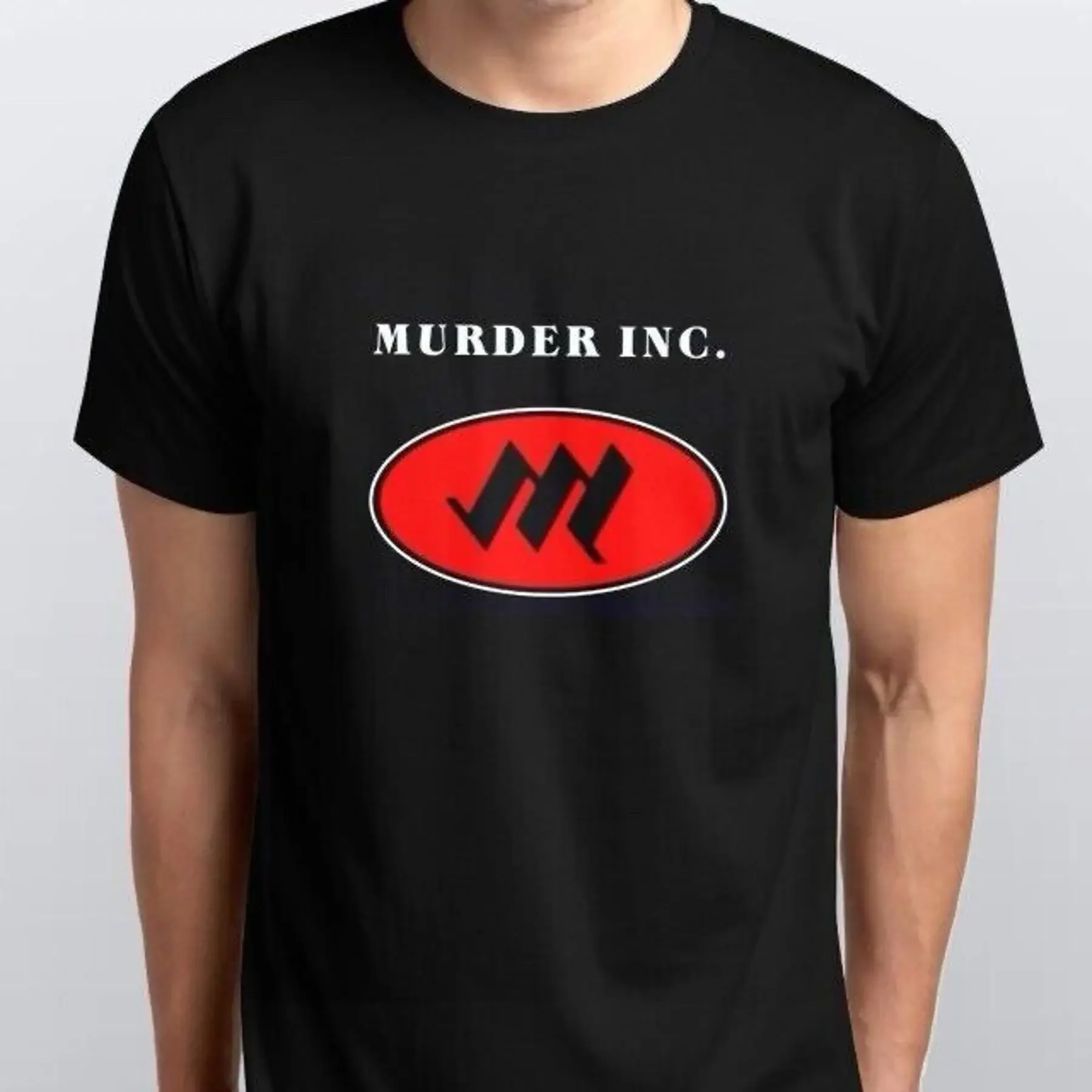 ФУТБОЛКА MURDER INC Все размеры S M L XL XXL цвета черный белый