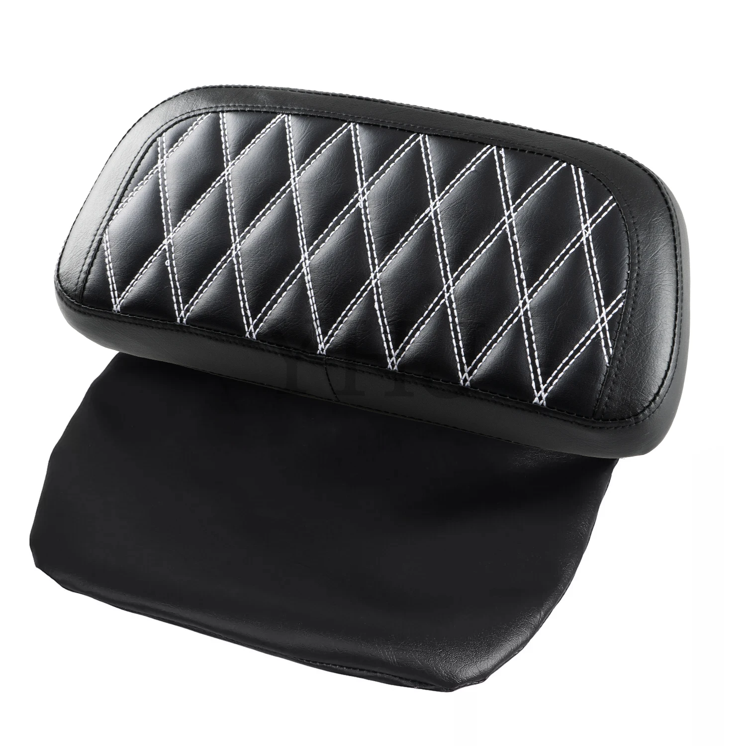 Фото Razor Chopped Motorcycle Tour Pak Pack Накладка на спинку багажника для Harley Touring Street Tri Glide Road King 2014-Up Черная искусственная кожа №4