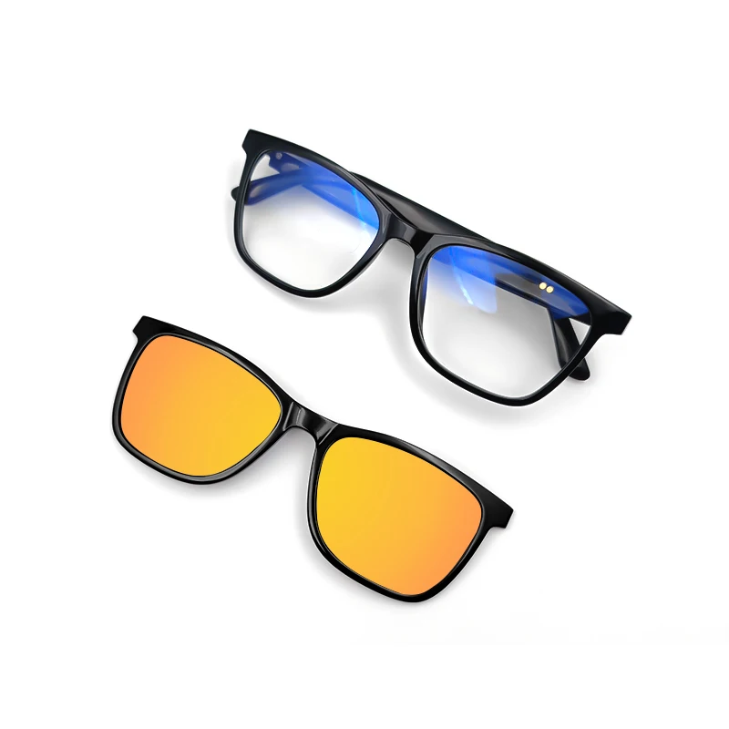 Фото Умные Очки Gs05 С Bluetooth 36 Г, Женские И Мужские Поляризационные Uv400, Блокирующие Синий Свет, Сенсорное Управление №2