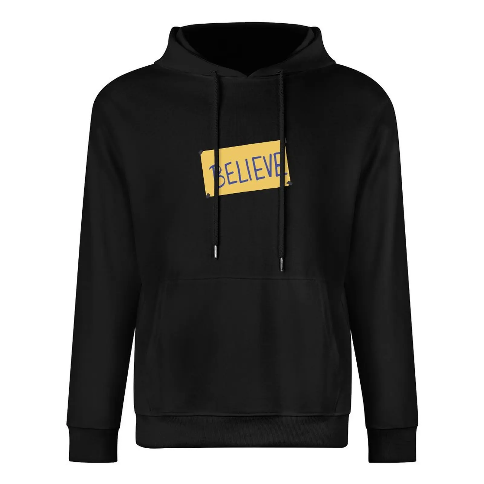 Фото Believe Ted Pullover Hoodie mens clothing aesthetic clothing anime clothing hoodies for men high quality №3