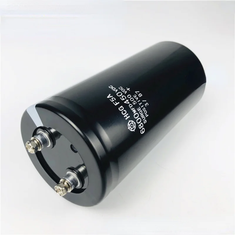 Фото (1 шт.) Оригинальный импортный Hitachi 450V6800UF 400V 6800 строительный тип болта №3
