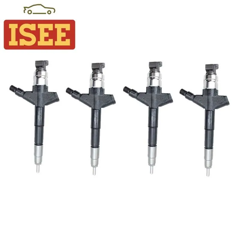Высокое качество, 4 шт., комплект дизельных форсунок 295050 -1050 16600-5X30A для Denso Nissan NP300 16600 5X30A