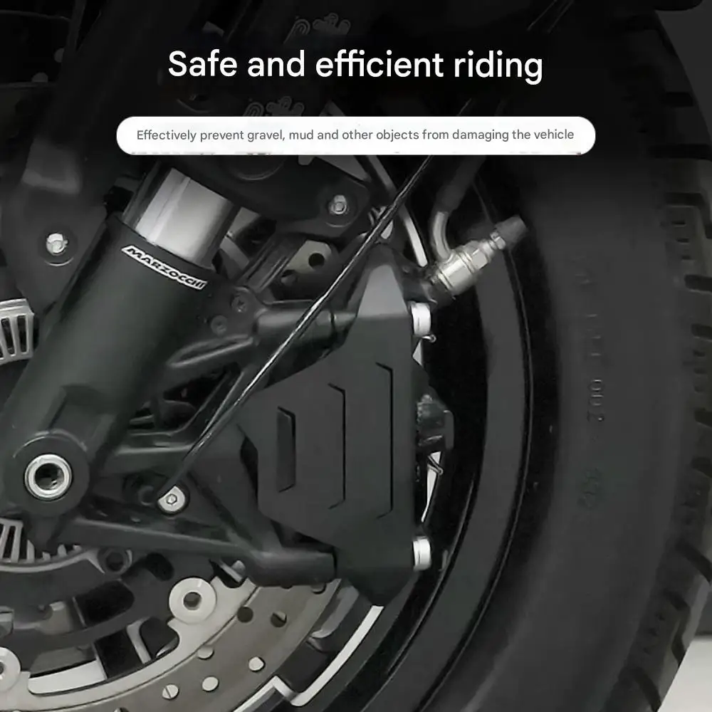 Фото Для QJMOTOR SRV 600, защитная крышка переднего тормозного суппорта QJ srv 600, защитный корпус, аксессуары, прямая установка №3