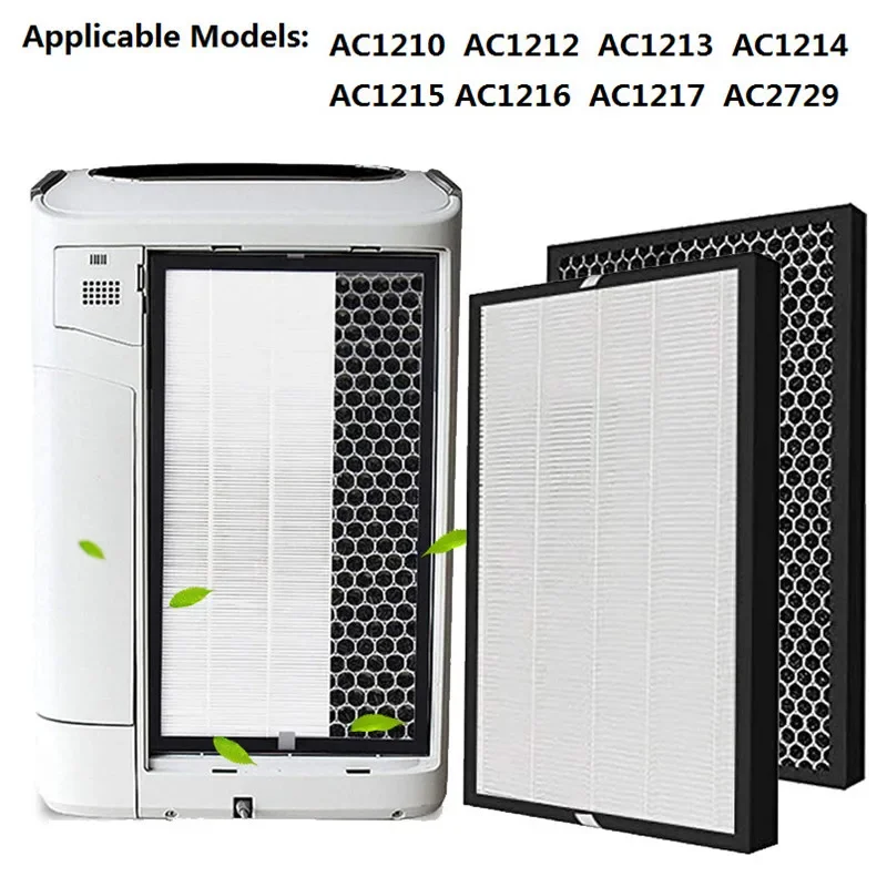 Фото Для FY1410 FY1413 Сменный угольный воздушный фильтр True Hepa для очистителя воздуха Philips AC1215 AC1212 AC1213 AC1216 1000 1000i Series №3