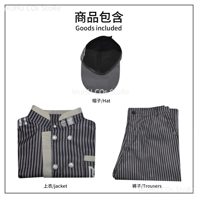 Фото Saihara Shuichi Косплей Аниме Danganronpaaa V3 Детективная форма Шляпа Косплей Парик Костюм Полный комплект Мужской Хэллоуин Вечеринка Cos Наряд №3